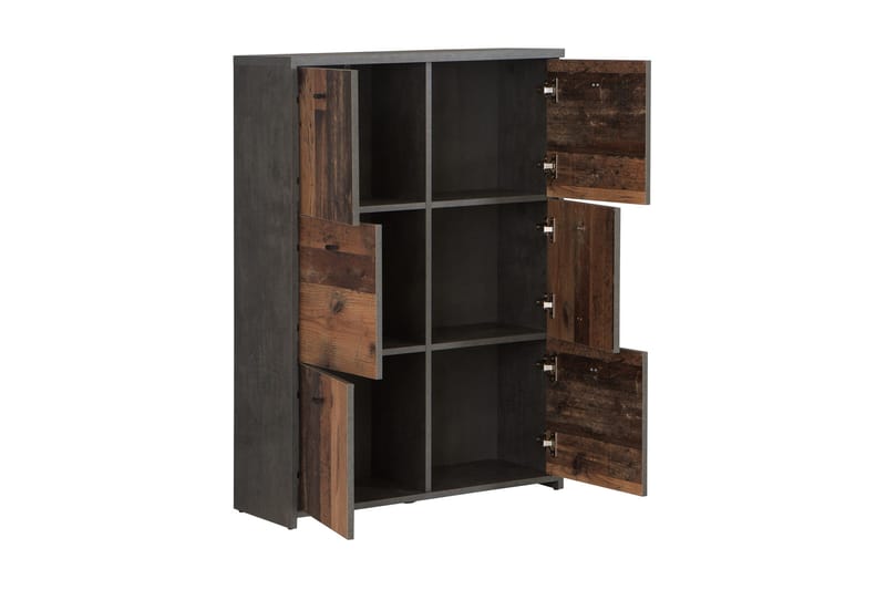 Broxton Sidebord 77 cm - Grå/Brun - Møbler - Bord - Avlastningsbord - Brettbord og småbord