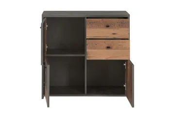 Broxton Sidebord 77 cm - Grå/Brun - Oppbevaring - Oppbevaringsmøbler - Sideboard & skjenker