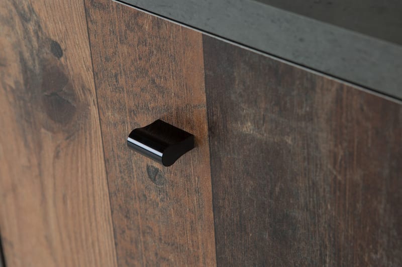 Broxton Sidebord 77 cm - Grå/Brun - Møbler - Bord - Avlastningsbord - Brettbord og småbord