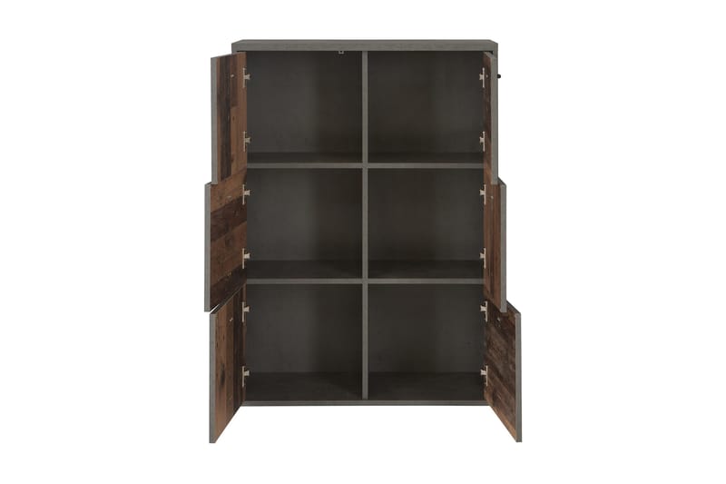 Broxton Sidebord 77 cm - Grå/Brun - Møbler - Bord - Avlastningsbord - Brettbord og småbord