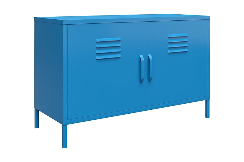 CacHe Skjenk 100x40 cm 2 Dører Blå - Novogratz - Oppbevaring - Oppbevaringsmøbler - Sideboard & skjenker