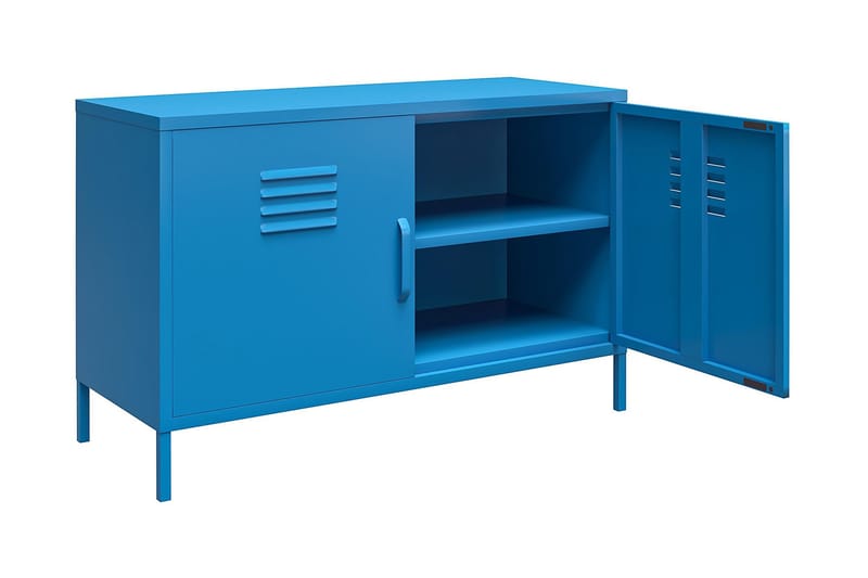 CacHe Skjenk 100x40 cm 2 Dører Blå - Novogratz - Oppbevaring - Oppbevaringsmøbler - Sideboard & skjenker