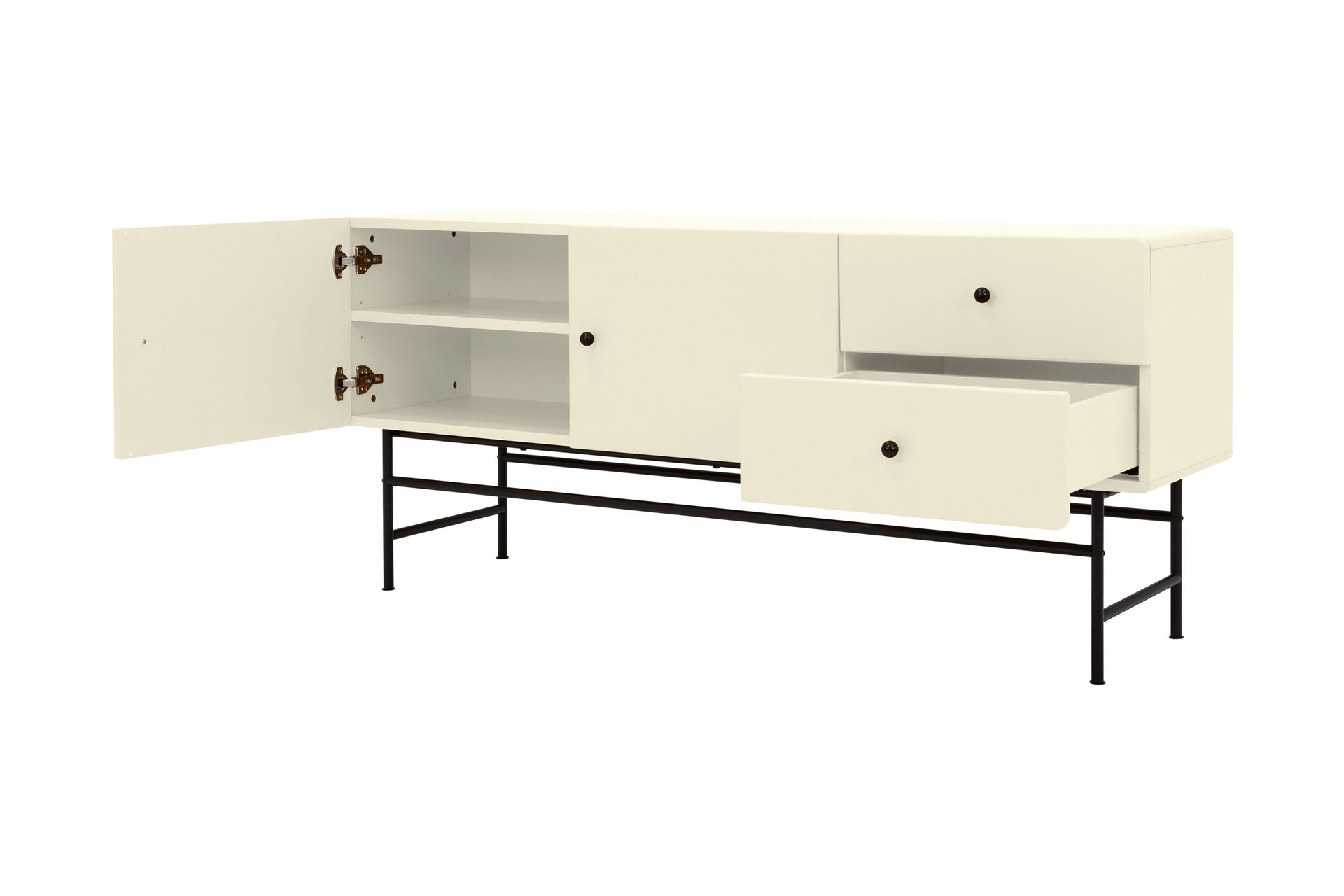 Cocktail Sideboard 157,8 cm - Hvit - Oppbevaring - Oppbevaringsmøbler - Sideboard & skjenker