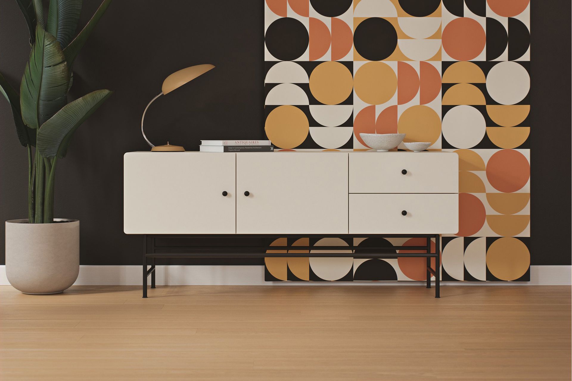 Cocktail Sideboard 157,8 cm - Hvit - Oppbevaring - Oppbevaringsmøbler - Sideboard & skjenker