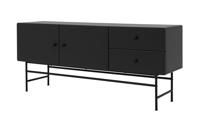 Cocktail Sideboard 157,8 cm - Svart - Oppbevaring - Oppbevaringsmøbler - Sideboard & skjenker