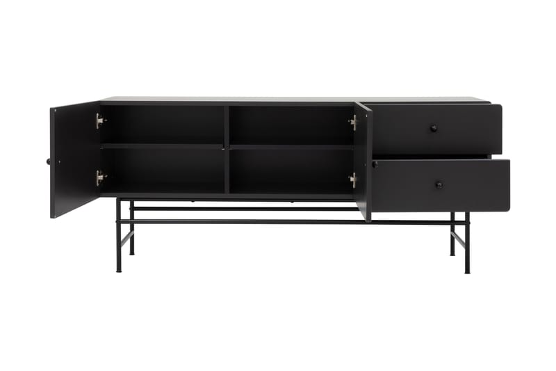 Cocktail Sideboard 157,8 cm - Svart - Sideboard & skjenker