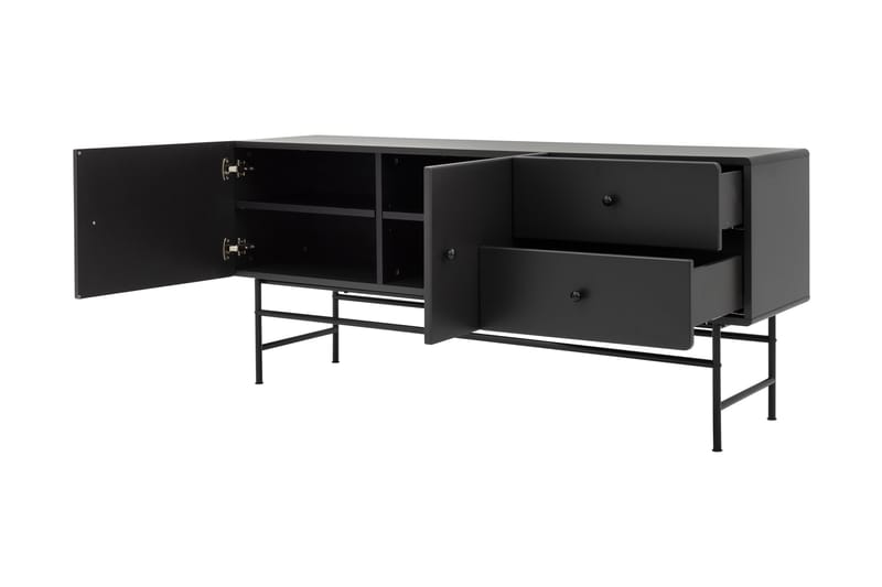 Cocktail Sideboard 157,8 cm - Svart - Oppbevaring - Oppbevaringsmøbler - Sideboard & skjenker