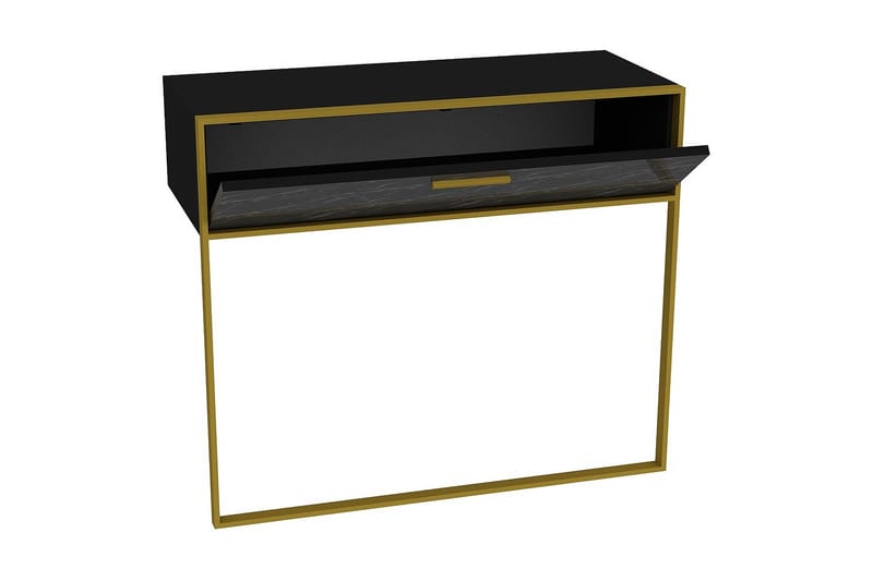 Cofield Sideboard 90 cm - Gull|Svart - Oppbevaring - Oppbevaringsmøbler - Sideboard & skjenker
