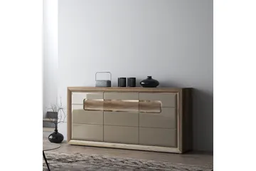 Corlius Sideboard 41x194 cm - Beige/Brun - Oppbevaring - Oppbevaringsmøbler - Sideboard & skjenker