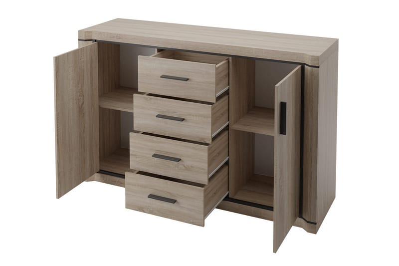 Dallas Skjenk 137x43,5x91 cm - Oppbevaring - Oppbevaringsmøbler - Sideboard & skjenker