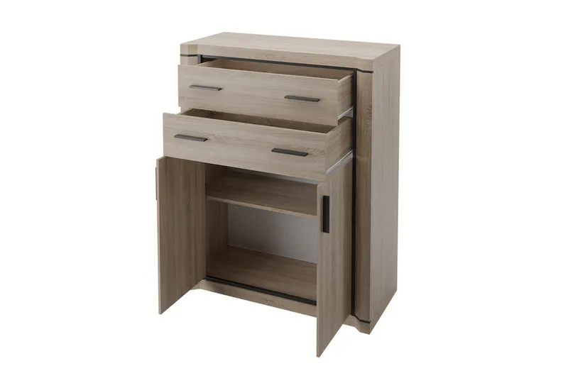 Dallas Skjenk 97x43,5x123 cm - Oppbevaring - Oppbevaringsmøbler - Sideboard & skjenker