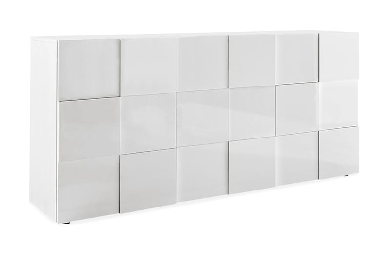 Dama Sideboard 181 cm - Hvit Høyglanslack - Oppbevaring - Oppbevaringsmøbler - Sideboard & skjenker