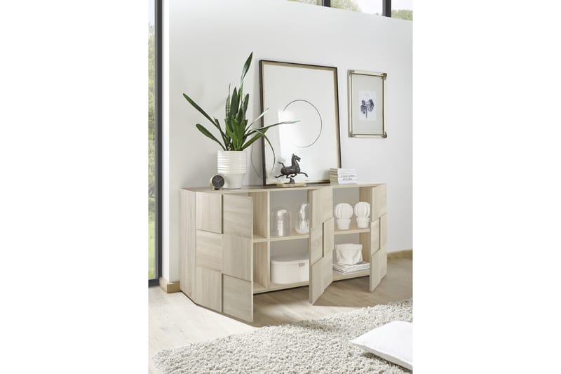 Dama Sideboard 181 cm - Samoa Eik - Oppbevaring - Oppbevaringsmøbler - Sideboard & skjenker