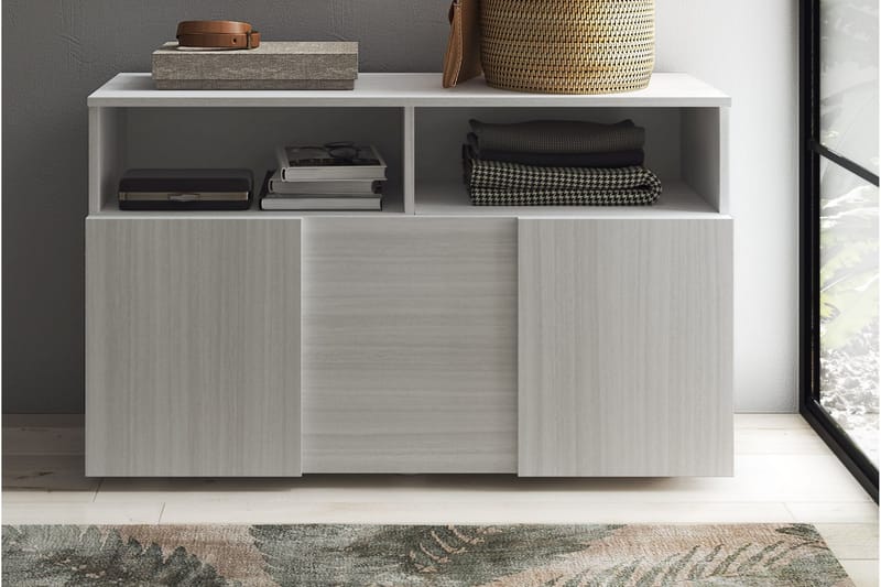 Dama Skjenk 91x35 cm - Hvit - Oppbevaring - Oppbevaringsmøbler - Sideboard & skjenker