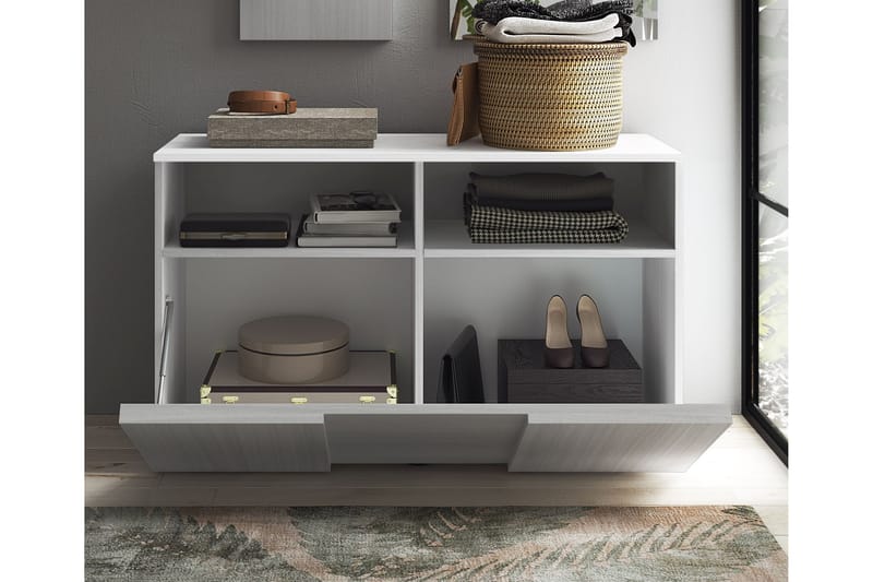 Dama Skjenk 91x35 cm - Hvit - Oppbevaring - Oppbevaringsmøbler - Sideboard & skjenker