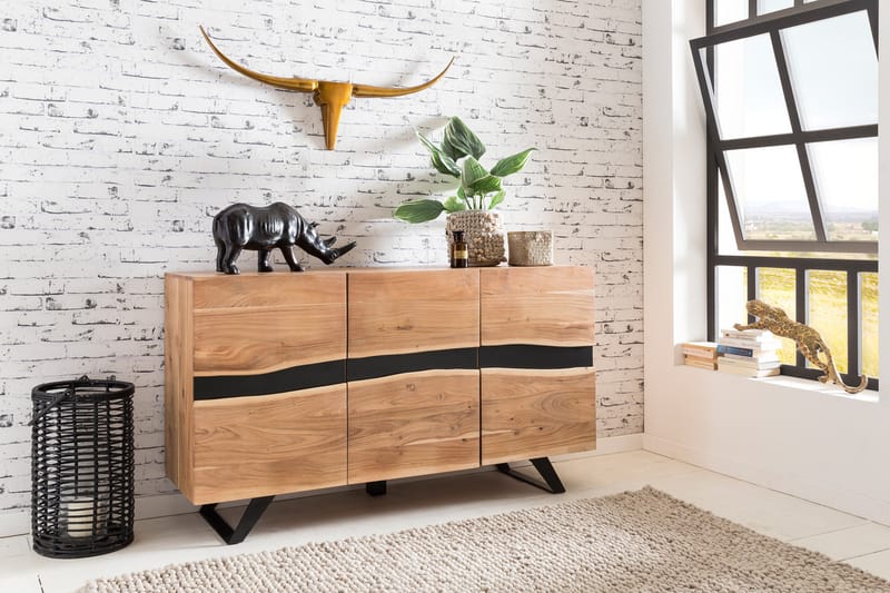 Dowlats Skjenk 148x43 cm - Brun - Oppbevaring - Oppbevaringsmøbler - Sideboard & skjenker