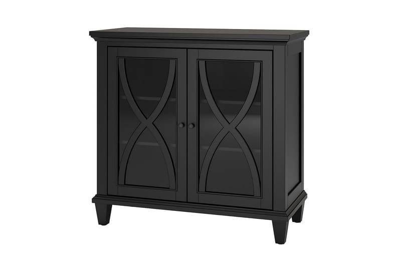 Ellington Skjenk 80x38 cm Svart - Dorel Home - Oppbevaring - Oppbevaringsmøbler - Sideboard & skjenker