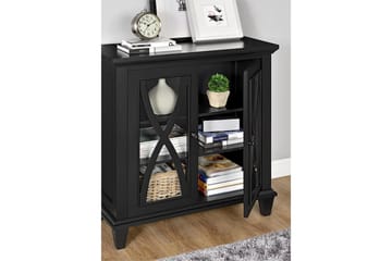 Ellington Skjenk 80x38 cm Svart - Dorel Home - Oppbevaring - Oppbevaringsmøbler - Sideboard & skjenker