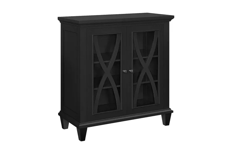 Ellington Skjenk 80x38 cm Svart, Dorel Home