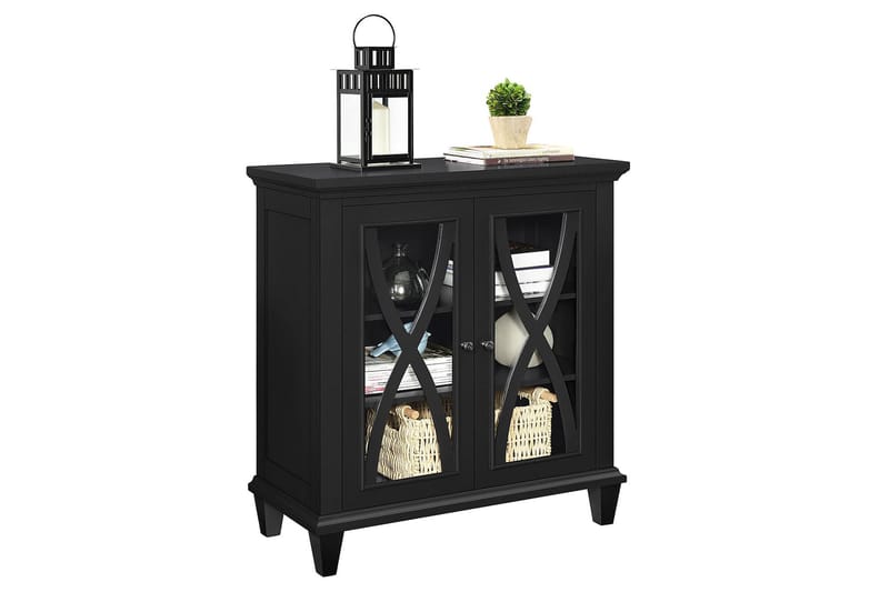 Ellington Skjenk 80x38 cm Svart - Oppbevaring - Oppbevaringsmøbler - Sideboard & skjenker