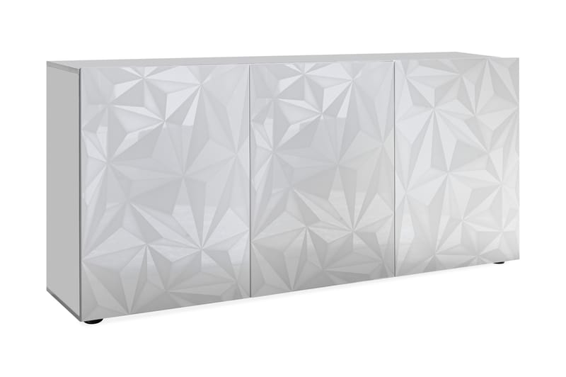 Fasett Basic Skjenk 181 cm - Hvit - Oppbevaring - Oppbevaringsmøbler - Sideboard & skjenker