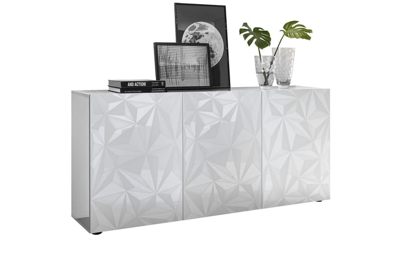 Fasett Basic Skjenk 181 cm - Hvit - Oppbevaring - Oppbevaringsmøbler - Sideboard & skjenker