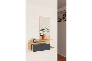 Filford Sideboard 60 cm - Antracit/Eik - Oppbevaring - Oppbevaringsmøbler - Sideboard & skjenker