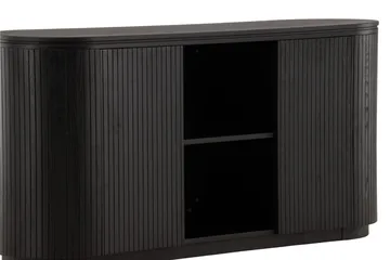 Fjällbacka Skjenk 160x48 cm - Svart - Oppbevaring - Oppbevaringsmøbler - Sideboard & skjenker