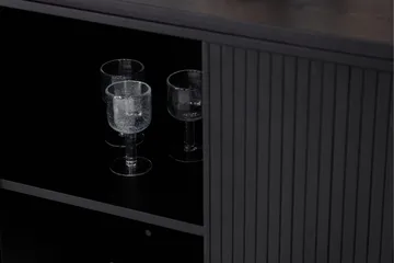 Fjällbacka Skjenk 160x48 cm - Svart - Oppbevaring - Oppbevaringsmøbler - Sideboard & skjenker