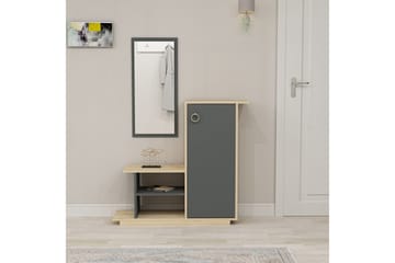 Glatton Sideboard 80 cm - Natur/Antracit - Oppbevaring - Oppbevaringsmøbler - Sideboard & skjenker