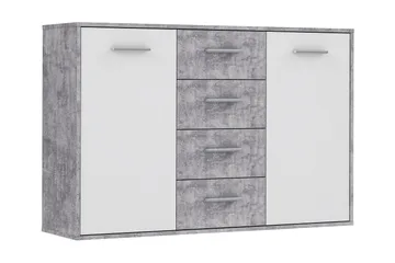 Haba Skjenk 34x123 cm - Grå - Oppbevaring - Oppbevaringsmøbler - Sideboard & skjenker