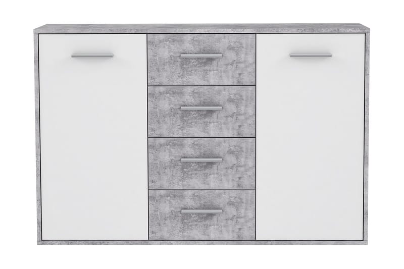 Haba Skjenk 34x123 cm i Tre - Hvit - Oppbevaring - Oppbevaringsmøbler - Sideboard & skjenker
