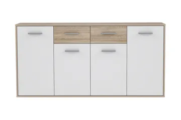 Haba Skjenk 34x162 cm - Brun / Hvit - Oppbevaring - Oppbevaringsmøbler - Sideboard & skjenker