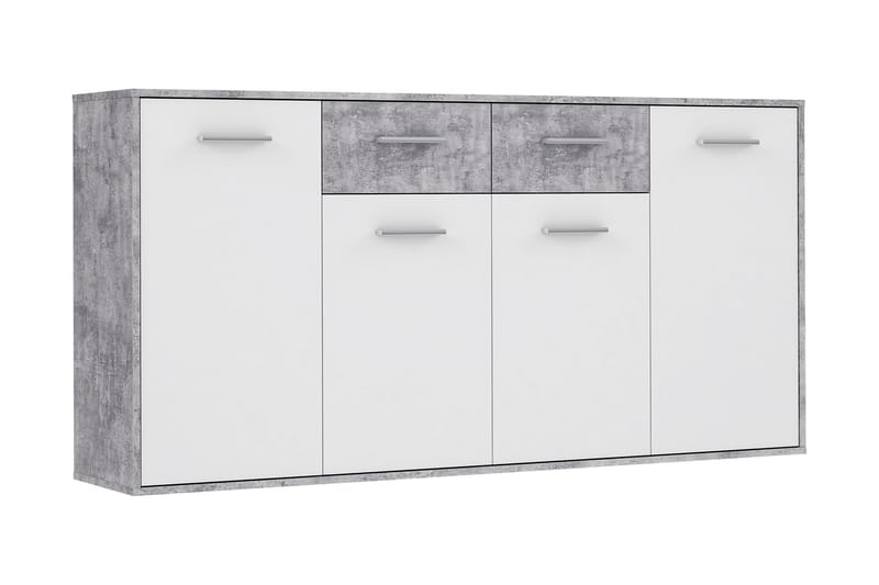 Haba Skjenk 34x162 cm - Grå - Oppbevaring - Oppbevaringsmøbler - Sideboard & skjenker