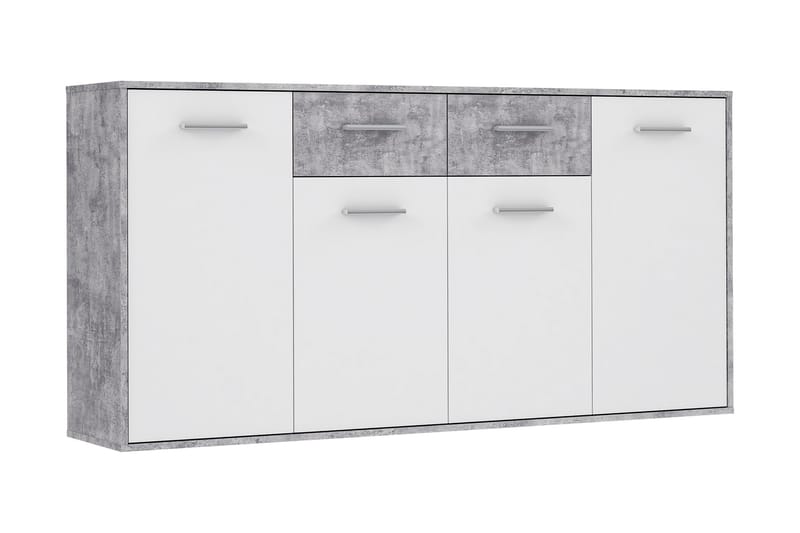 Haba Skjenk 34x162 cm - Grå - Sideboard & skjenker