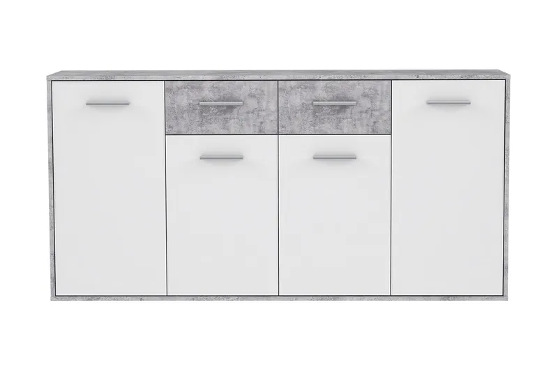 Haba Skjenk 34x162 cm - Grå - Oppbevaring - Oppbevaringsmøbler - Sideboard & skjenker