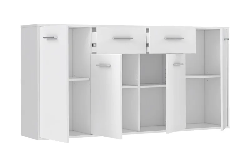 Haba Skjenk 34x162 cm - Hvit - Oppbevaring - Oppbevaringsmøbler - Sideboard & skjenker