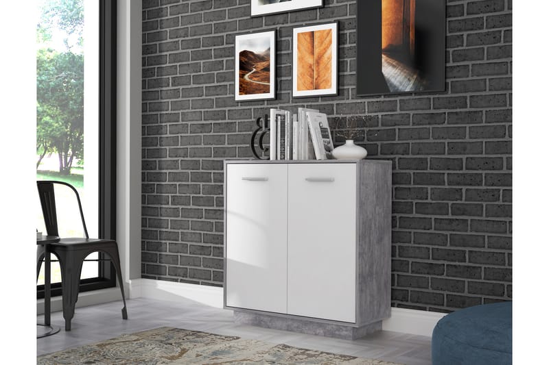 Haba Skjenk 34x83 cm - Grå - Oppbevaring - Oppbevaringsmøbler - Sideboard & skjenker