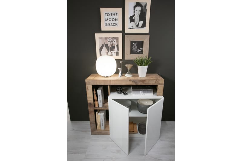 Hamburgan Sideboard 42x108 cm - Hvit - Oppbevaring - Oppbevaringsmøbler - Sideboard & skjenker
