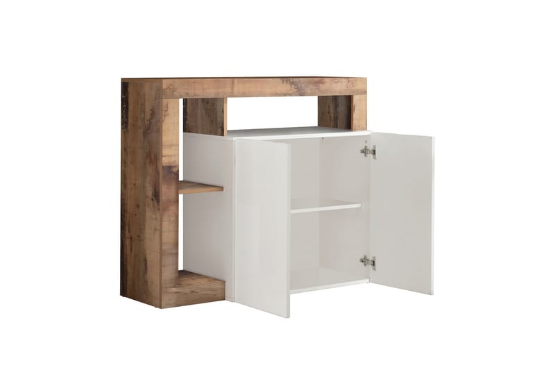 Hamburgan Sideboard 42x108 cm - Hvit - Oppbevaring - Oppbevaringsmøbler - Sideboard & skjenker