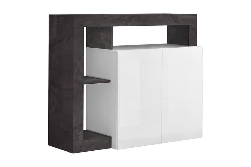 Hamburgan Sideboard 42x108 cm - Hvit/Oksid - Oppbevaring - Oppbevaringsmøbler - Sideboard & skjenker
