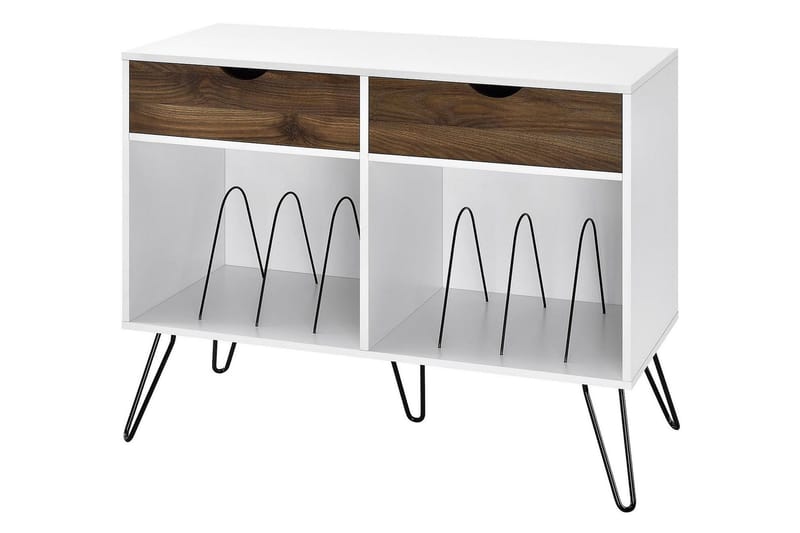 Harmony Oppbevaringsstativ 101x46 cm Hvit - Novogratz - Oppbevaring - Oppbevaringsmøbler - Sideboard & skjenker