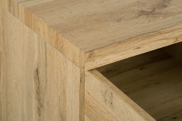 Harvley Skjenk med 2 Dører i Tre med Metallben - Brun - Oppbevaring - Oppbevaringsmøbler - Sideboard & skjenker