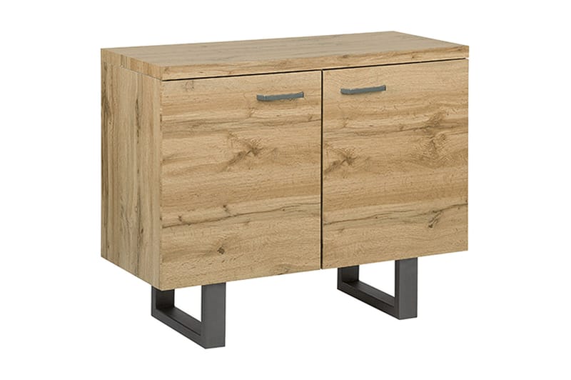 Harvley Skjenk med 2 Dører - Tre/Natur - Oppbevaring - Oppbevaringsmøbler - Sideboard & skjenker