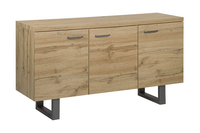 Harvley Skjenk med 3 Dører - Tre/Natur - Oppbevaring - Oppbevaringsmøbler - Sideboard & skjenker