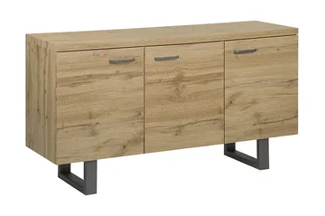 Harvley Skjenk med 3 Dører - Tre/Natur - Oppbevaring - Oppbevaringsmøbler - Sideboard & skjenker