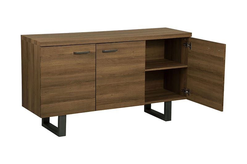 Harvley Skjenk med 3 Dører - Tre/Natur - Oppbevaring - Oppbevaringsmøbler - Sideboard & skjenker
