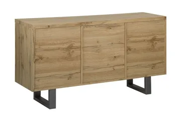 Harvley Skjenk med 3 Dører - Tre/Natur - Oppbevaring - Oppbevaringsmøbler - Sideboard & skjenker