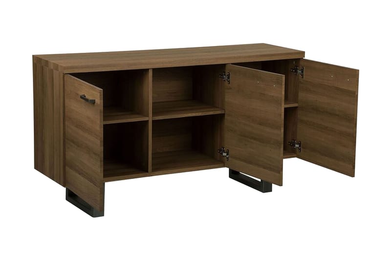 Harvley Skjenk med 3 Dører - Tre/Natur - Oppbevaring - Oppbevaringsmøbler - Sideboard & skjenker