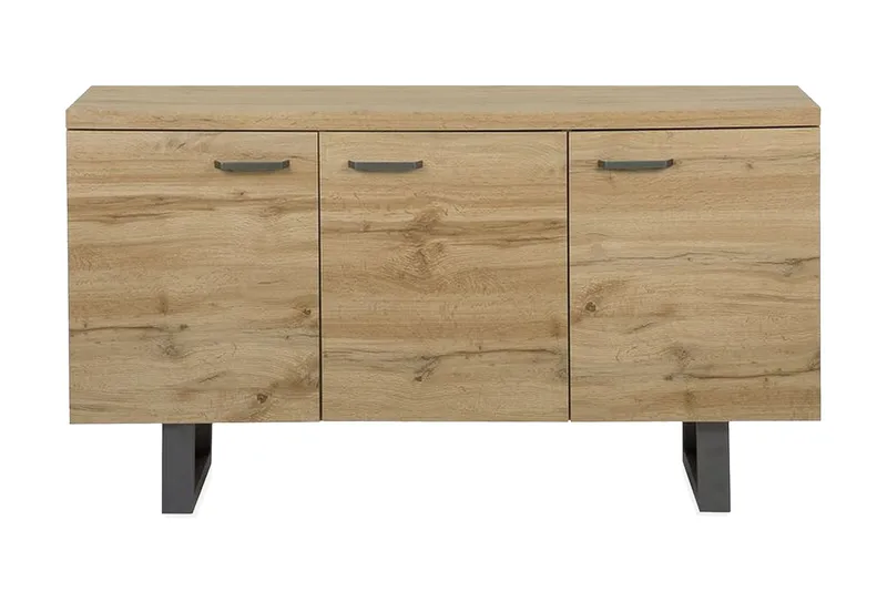 Harvley Skjenk med 3 Dører - Tre/Natur - Oppbevaring - Oppbevaringsmøbler - Sideboard & skjenker